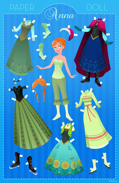 Disney Princess paper dolls filmprincesses.filminspector.com