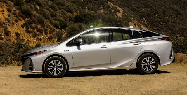 The 2017 Prius Prime, which it calls the "best of Prius." 
