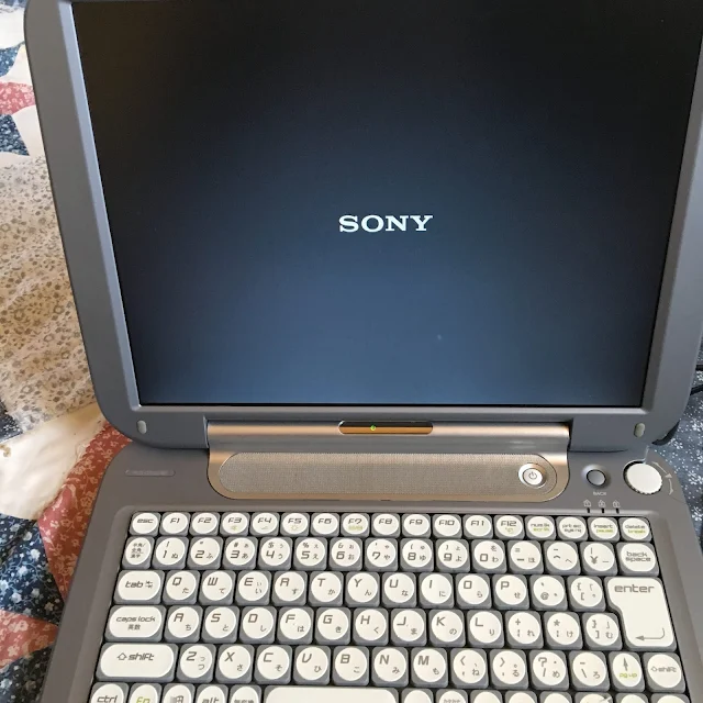SONY PCG -QR3 ノート型パソコン WindowsXP