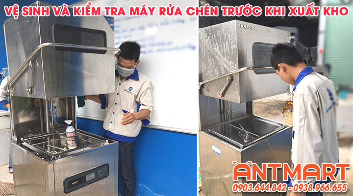 Chia sẻ dịch vụ cho thuê máy rửa chén công nghiệp trọn gói từ A đến Z với giá tốt Ve-sinh-may-rua-chen-sach-se-khi-cho-thue