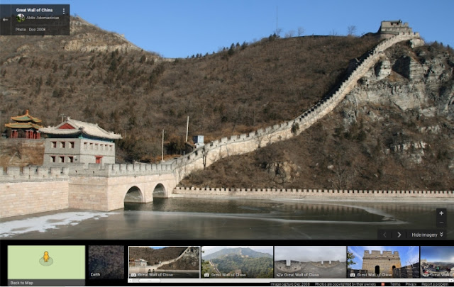 https://www.google.co.uk/maps/place/Great+Wall+of+China/@40.332809,116.477651,3a,75y,90t/data=!3m8!1e2!3m6!1s-jJ9IwVxoums%2FVtHkCycrTKI%2FAAAAAAAAOTI%2FNzoqmj0JcOI!2e4!3e12!6s%2F%2Flh6.googleusercontent.com%2F-jJ9IwVxoums%2FVtHkCycrTKI%2FAAAAAAAAOTI%2FNzoqmj0JcOI%2Fs129-k-no%2F!7i3456!8i2304!4m2!3m1!1s0x35f121d7687f2ccf:0xd040259b950522df!6m1!1e1?hl=en