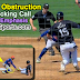 Lindor Called for Obstruction After Base Blocking