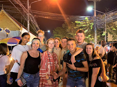 The night market in Chiang Mai, Thailand, was amazing.