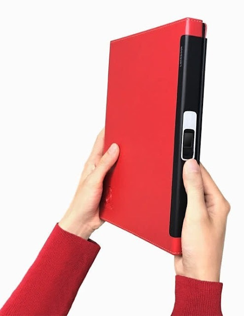 FPLife Lockbook Is The Notebook That Protects Your Personal Notes Using Biometric Fingerprint Sensor