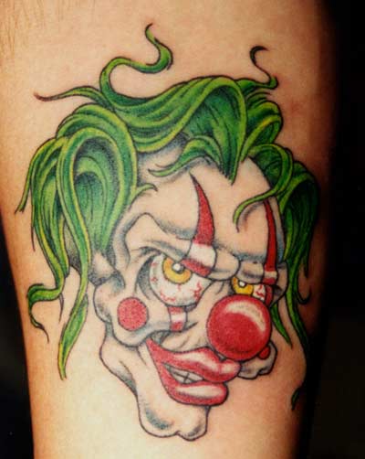 Clown Tattoos Design 5