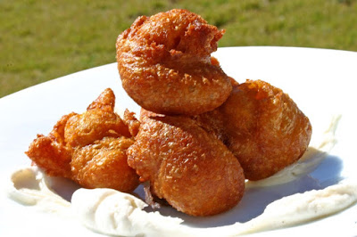 Easy and delicious: pumpkin fritters