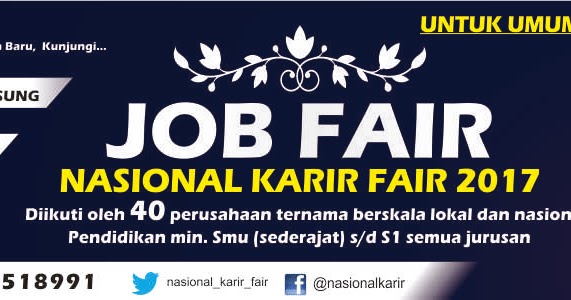 Seminar & Job Fair Nasional Karir Fair 2017 di Gedung 
