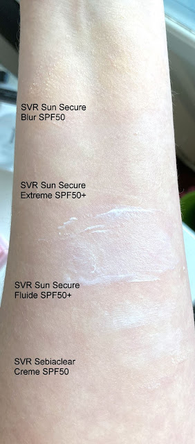 Sunscreen Sun Protection Swatch SVR