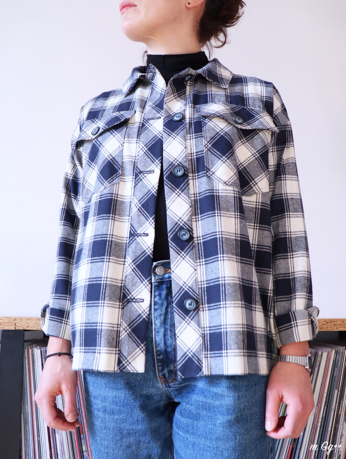 Une Chemise "Julien" et Un Body "Rowan"... (Patrons de chez ReadyToSew et MeganNielsenPatterns) par m Gg++