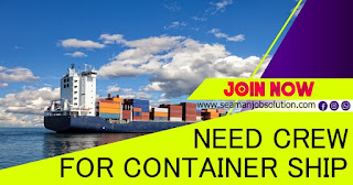 job at container vessel