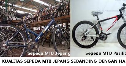Harga Jual MTB Jepang VS Harga Sepeda Pacific