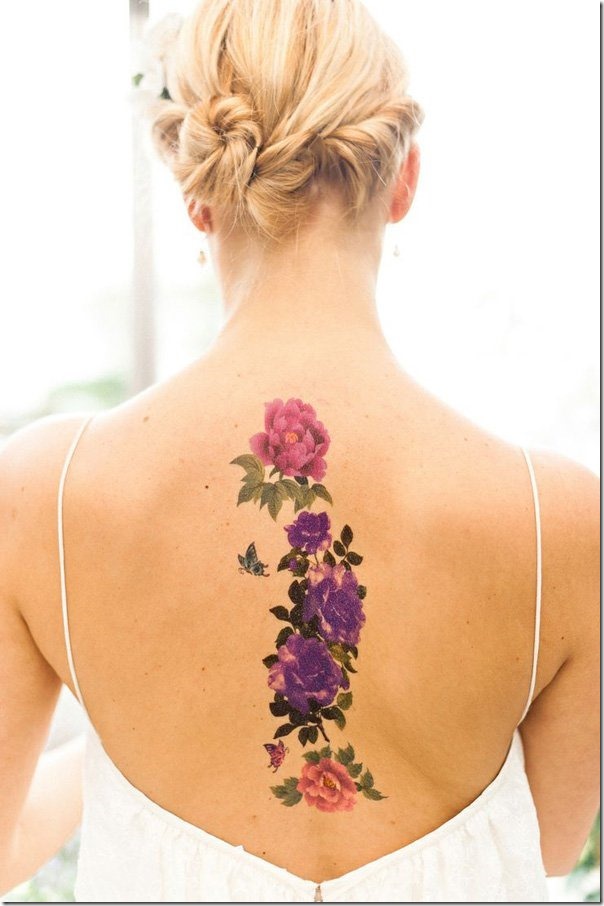 magnifique_floral_dos_tatouage