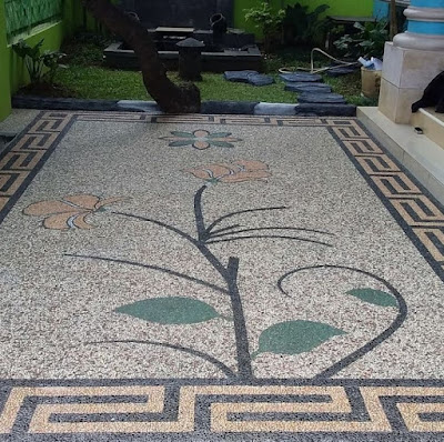 garden style - pasang batu sikat