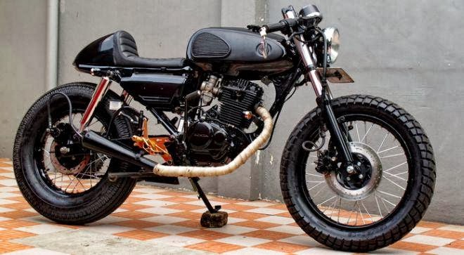  Motor Tiger Modifikasi Choper dan Cafe Racer 