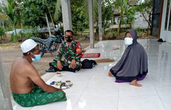 Haji Ahmad Berterima Kasih Kepada TNI Atas Kegiatan TMMD Ke-111 Kodim 1207/Pontianak di Dusun Maju Jaya