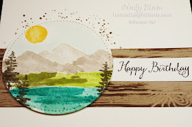 Waterfront, Occasions 2018, Stampin' Up!, Hand Stamped, Masculine Birthday,