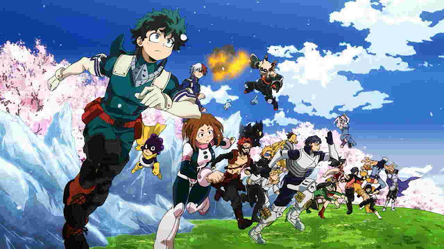 My Hero Academia Anime Season 4 Terdaftar Dengan 25 Episode