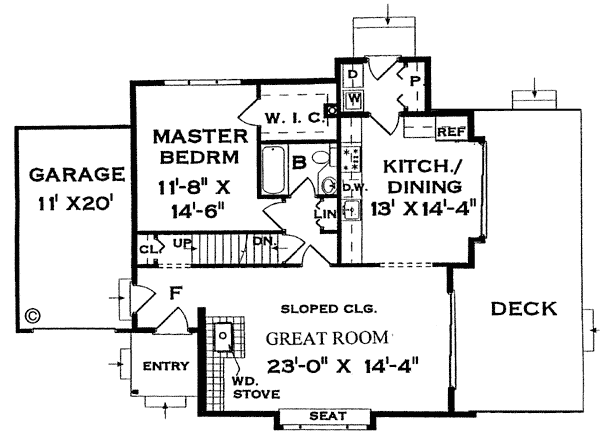 Contemporary Home Plans 2014: Contemporary Home Floor Plan