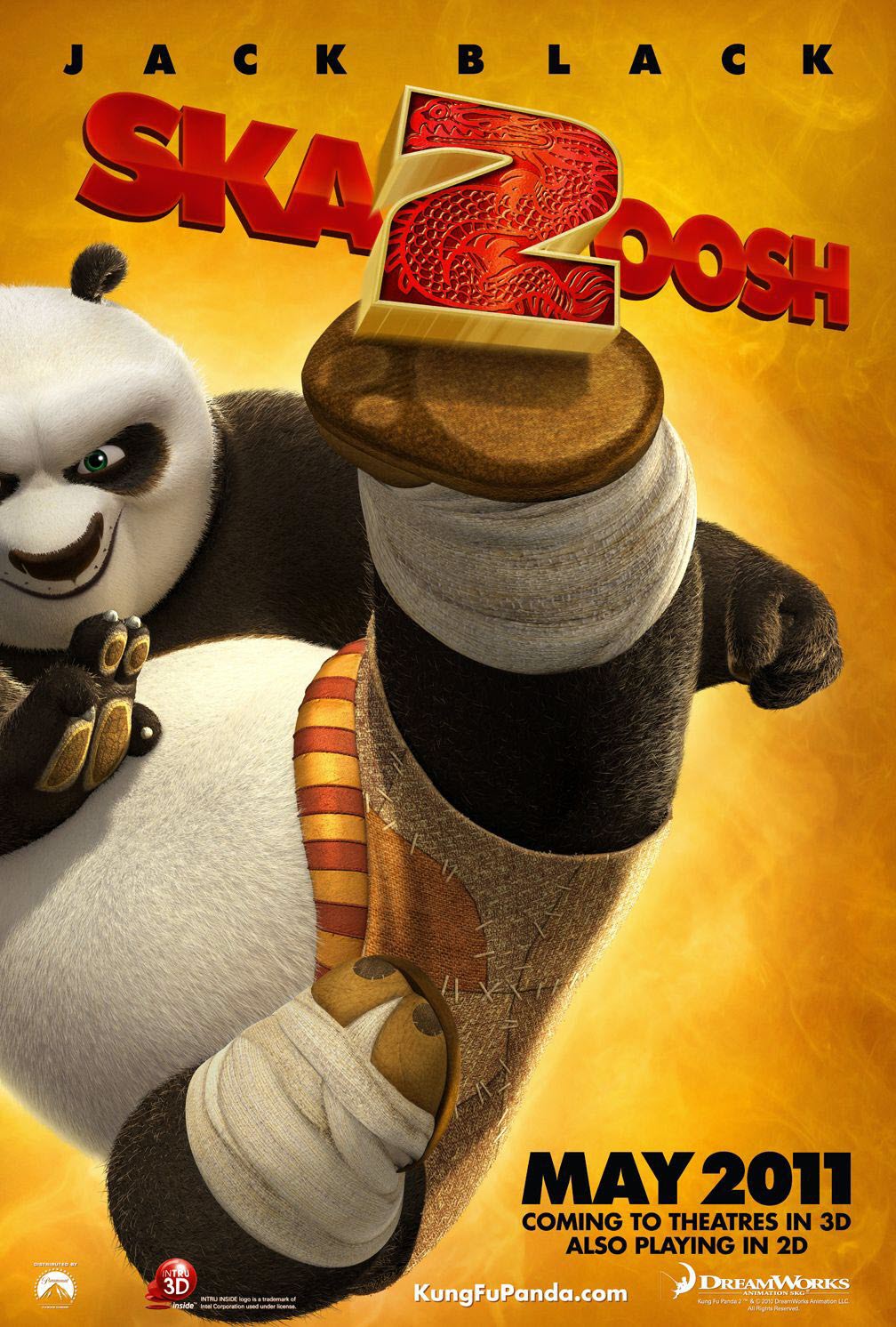 Kung fu panda 2 posters