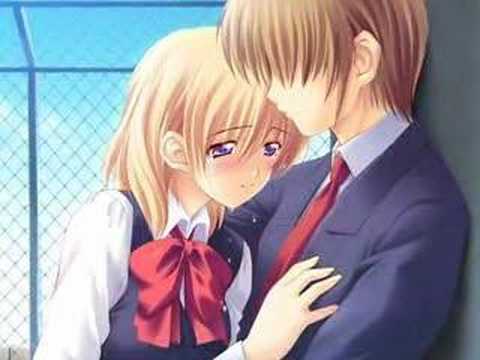 anime angel couples. sad anime couples pictures.