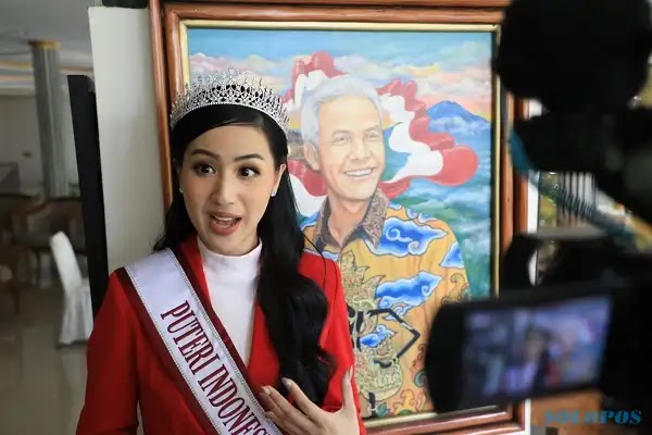  Peduli! Ganjar Pranowo Bersama Putri Indonesia asal Jateng Bahas Isu Terkait Pengembangan Kepribadian Anak