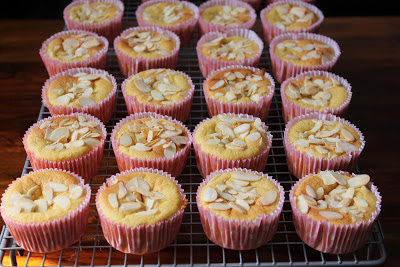 Gluten free apple and almond cupcakes