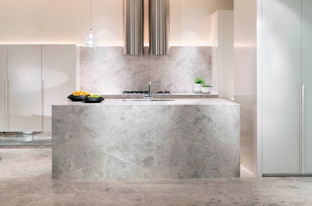minimalist-speckled-marble-kitchen