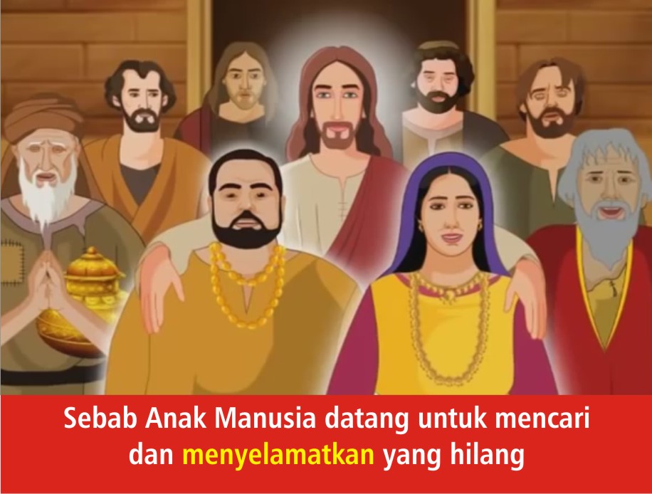 Komik Alkitab Anak: Tuhan Yesus Bertemu Zakheus