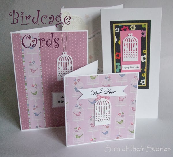 Bird cage card ideas