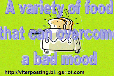 A variety of food that can overcome a bad mood