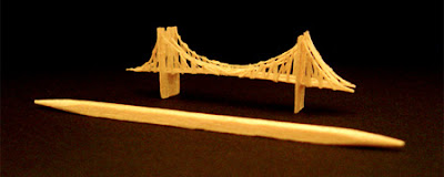 Amazing Toothpick Sculptures Art Seen On www.coolpicturegallery.us