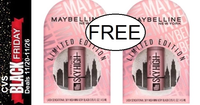 FREE Maybelline Mini Holiday Ornament at CVS