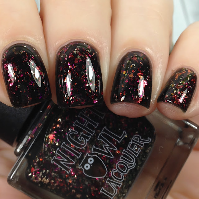 Night Owl Lacquer-Cara Mia. Mon Cher.