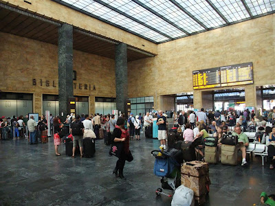 Florence SMN terminal, italy, train stop