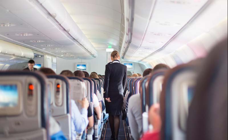 healthy flying tips, straight from flight attendants