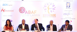 Heena Khushalani - Program Manager of Aavishka, Dumith Fernando – Chairman of Lankan Angel Network, Jordan Green – Chairman of Asian Business Angel Forum, Prajeeth Balasubramaniam – Managing Director of BOVCapital and Jeevan Gnanam – Director of Orion City