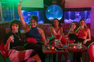 CHARLIE MORGAN PATTON, SIMONE RECASNER, YARA SHAHIDI, ODESSA A’ZION and MAIA MITCHELL star in SITTING IN BARS WITH CAKE