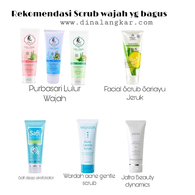 Rekomendasi Scrub wajah yang bagus