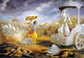 Krishna in Bhagavad Gita