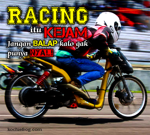  Gambar  DP BBM Kata2 Anak  Racing  Kochie Frog
