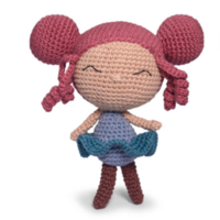 muñequita amigurumi