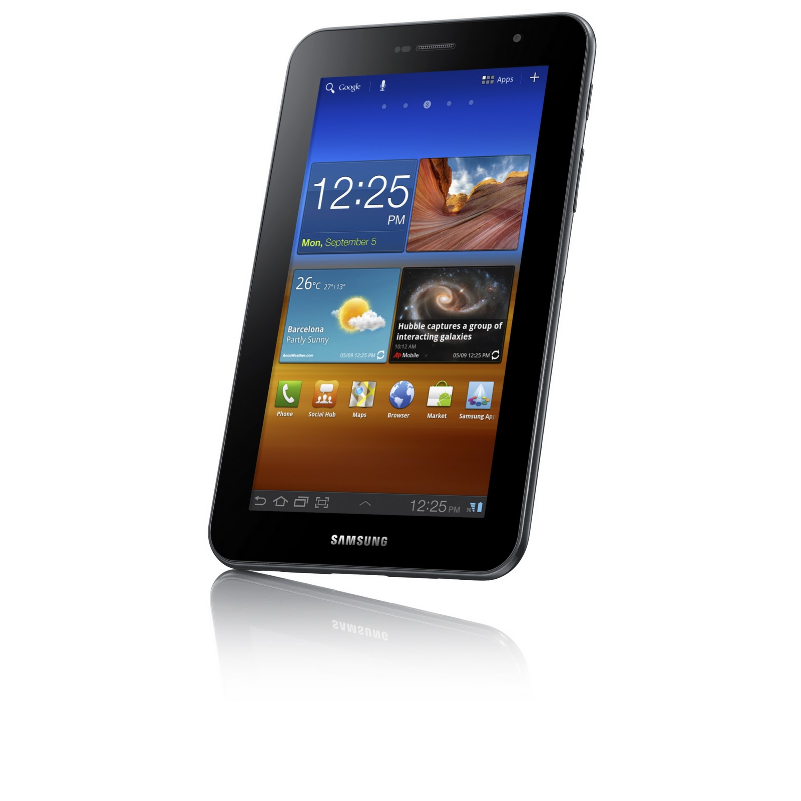 Galaxy Tab 7.0 Plus is a 7 inches medium range Android tablet from ...