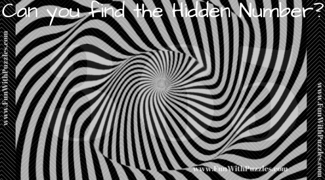Hidden Numbers Eye Test Puzzles: What Number Do You See? -2