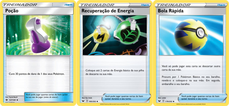 Cartas de Item