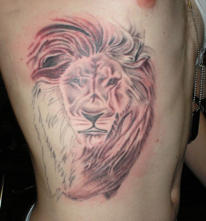 Lion Head Tattoos