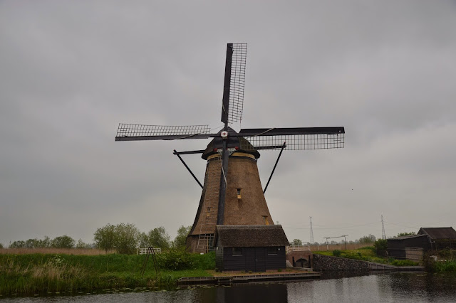 Holandia – wiatraki w Kinderdijk