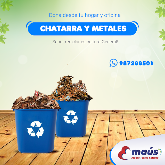 Recicla chatarra y metales en Lima