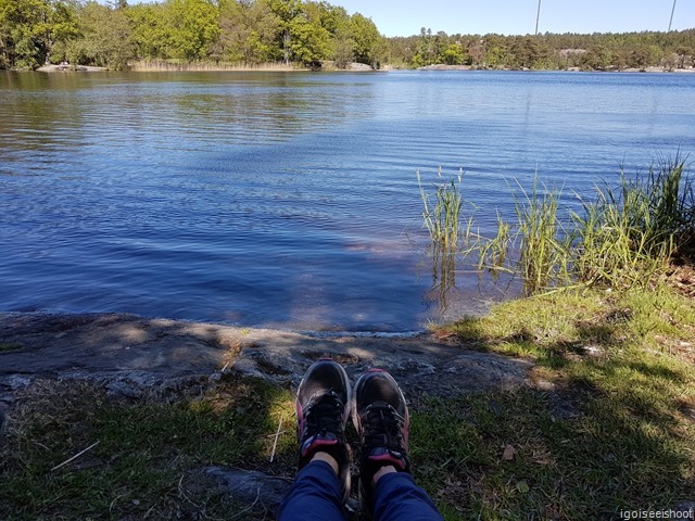 Källtorpssjön lake at Hellasgården 