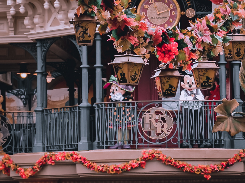 Mickey et Minnie à Disneyland Paris