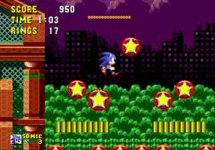 игра Sonic The Hedgehog 1 для Sega MD2